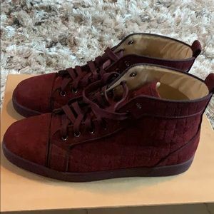 Christian Louboutins sneakers.